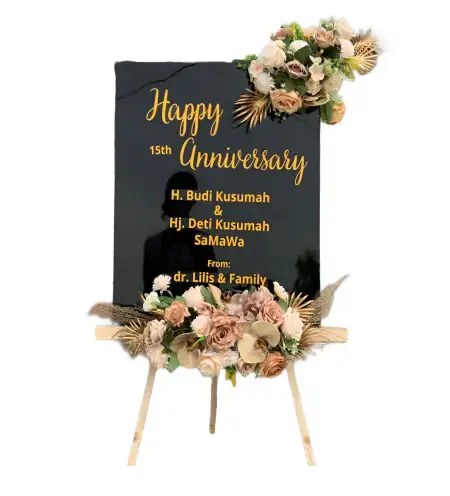 Papan Bunga Akrilik Karangdayu